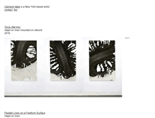 Tablet Screenshot of clementvalla.com